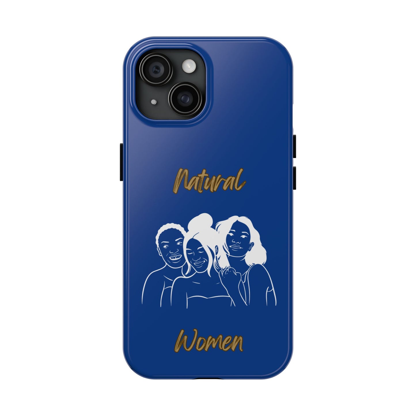 Natural Women Laughing Friends (WL)Tough Phone Cases DARK BLUE