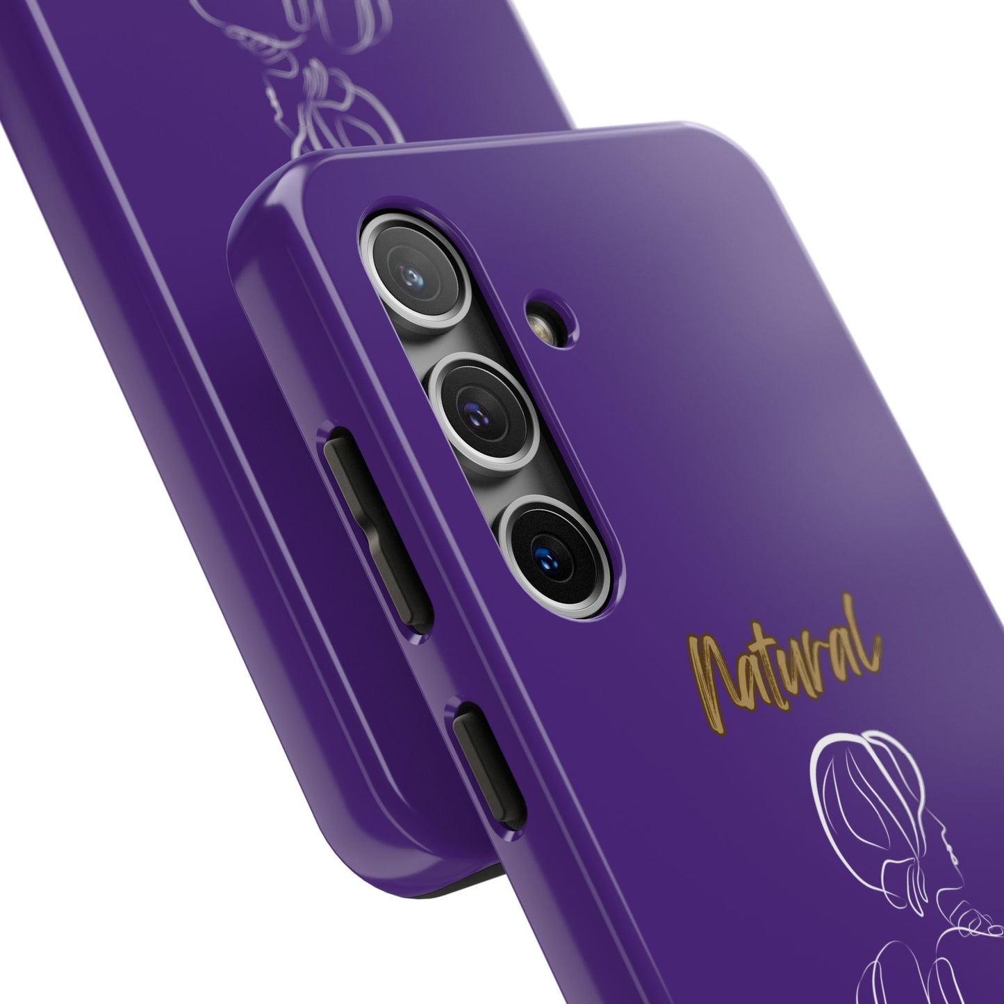 Natural Woman Back (WL)Tough Phone Cases PURPLE