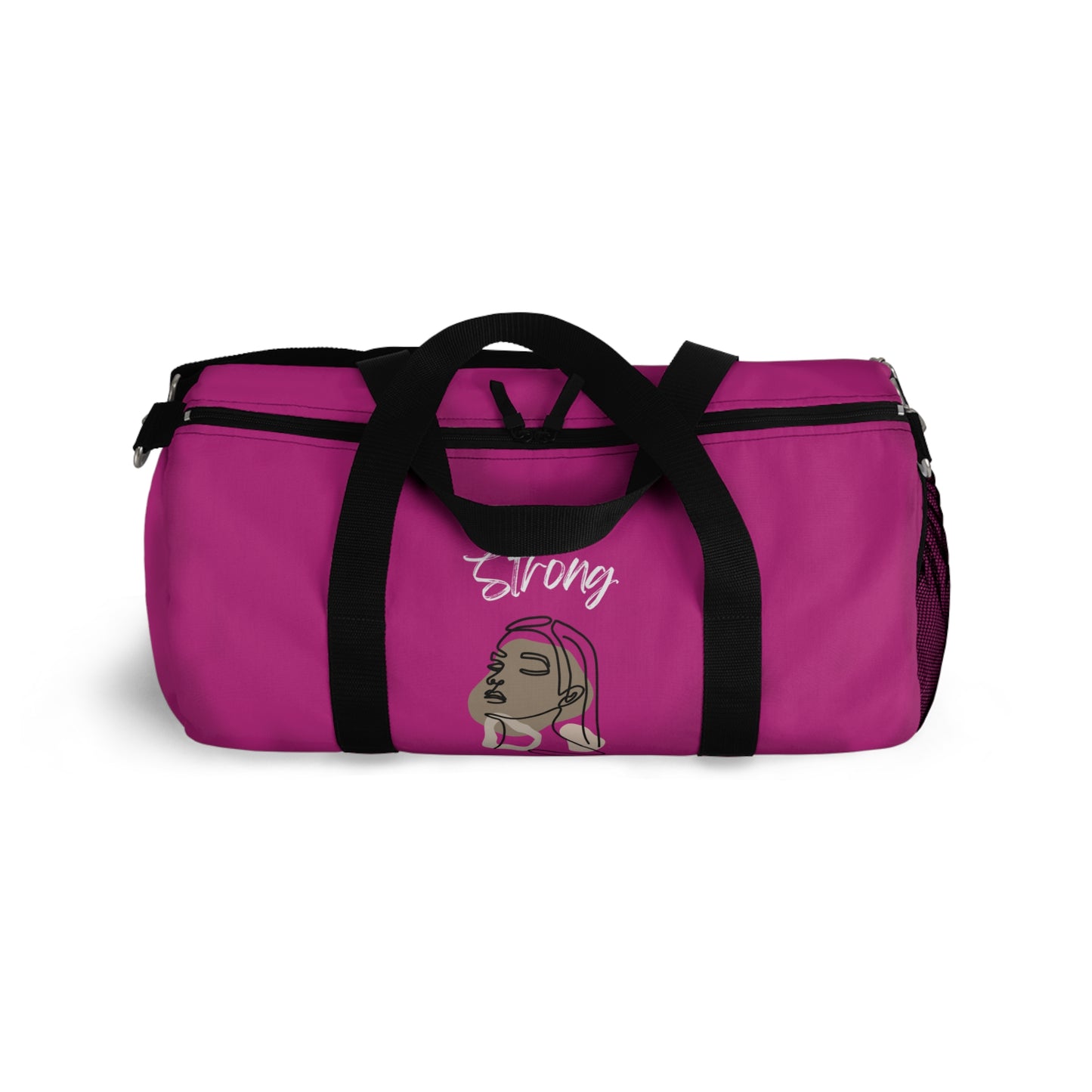 Strong Momma (WL) Duffel Bag PINK