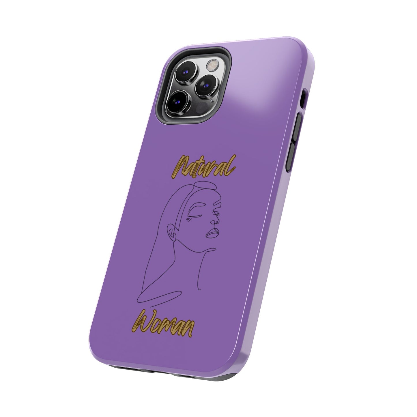 Natural Woman Calm (BL) Tough Phone Cases LIGHT PURPLE