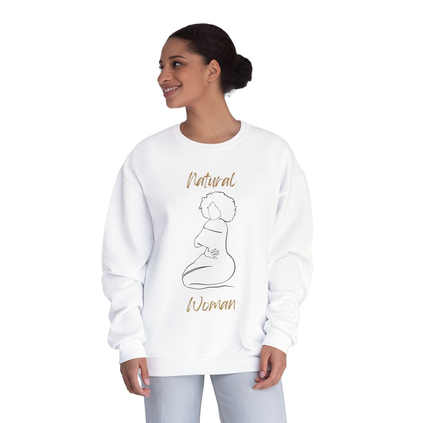Natural Woman Hug (BL) Crewneck Sweatshirt