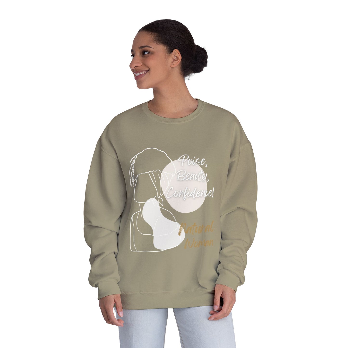 Natural Woman Puff (WL) Crewneck Sweatshirt