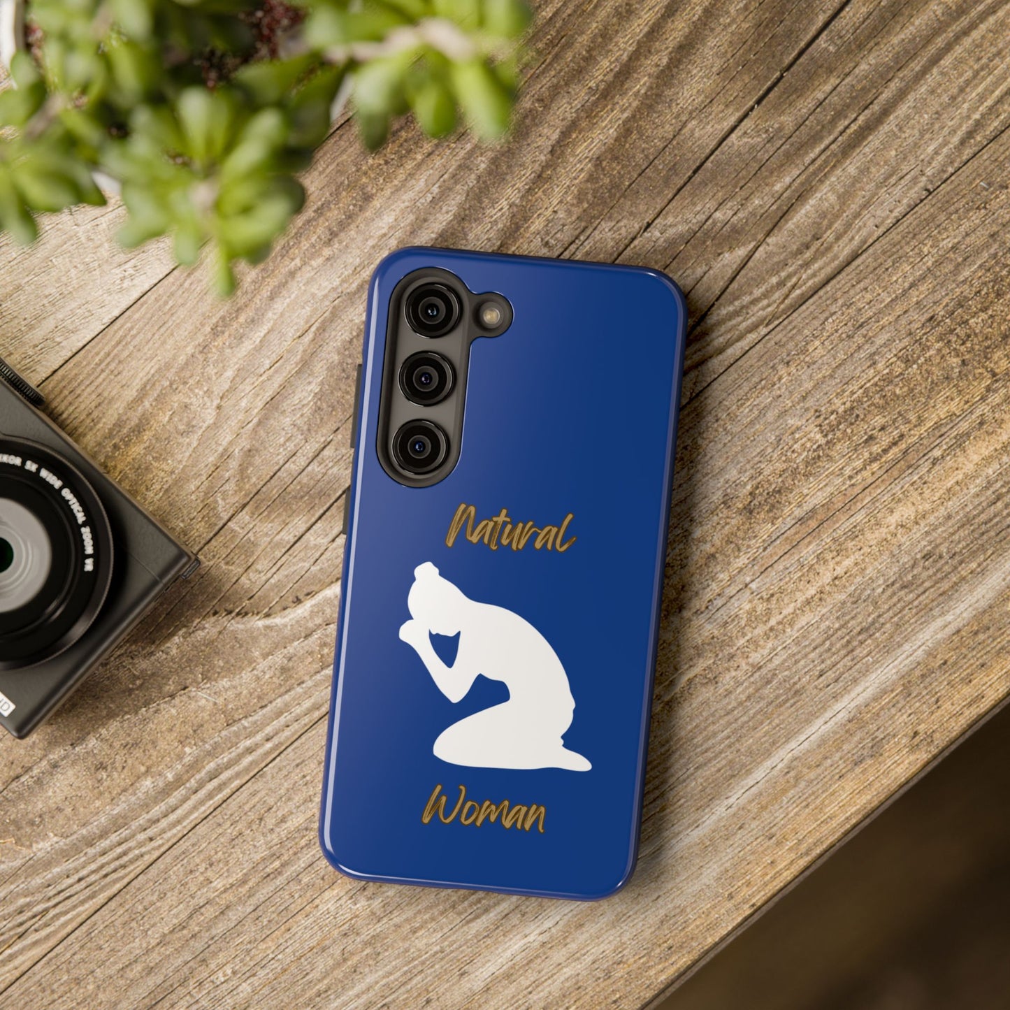 Natural Woman Pray (WL) Tough Phone Cases DARK BLUE