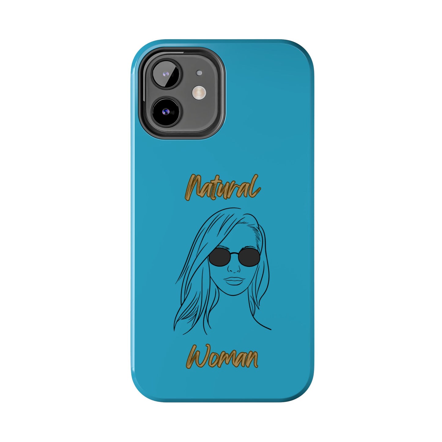 Natural Woman Shades (BL)Tough Phone Cases TURQUOISE