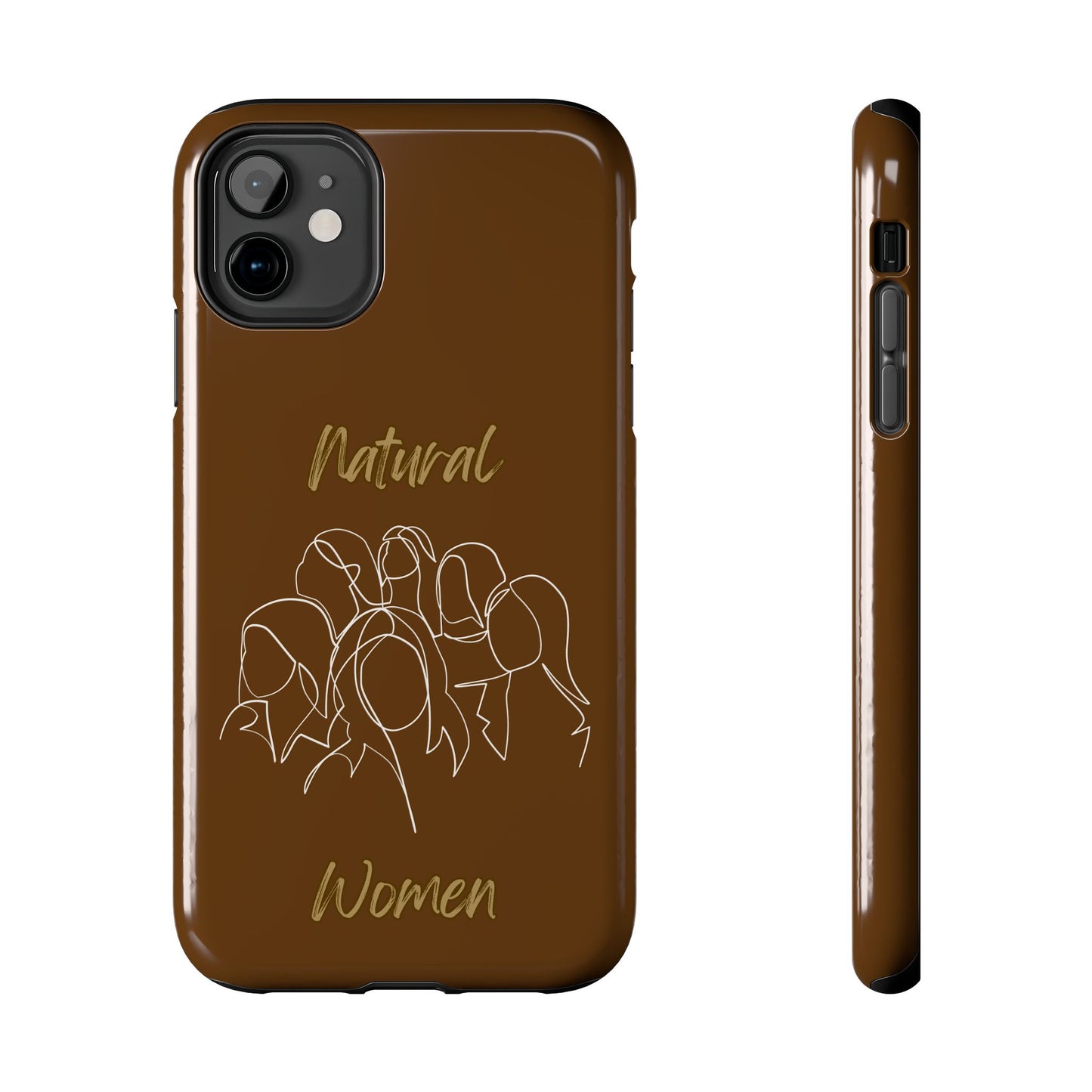 Natural Women Professionals (WL)Tough Phone Cases BROWN