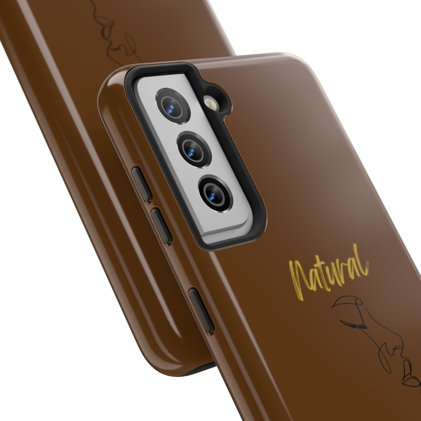 Natural Woman Timeless (BL)Tough Phone Cases BROWN