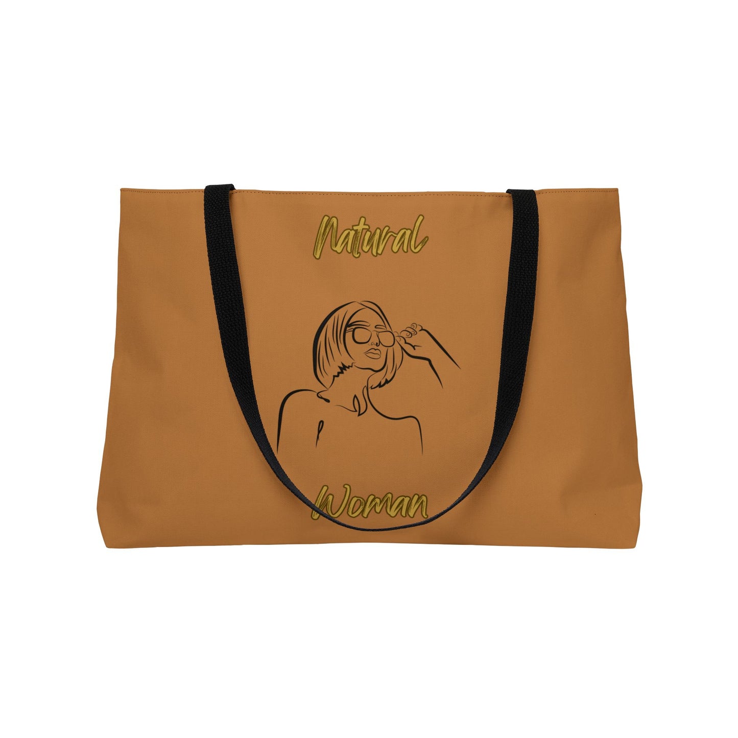 Natural Woman Bright Future (BL) Weekender Tote Bag LIGHT BROWN