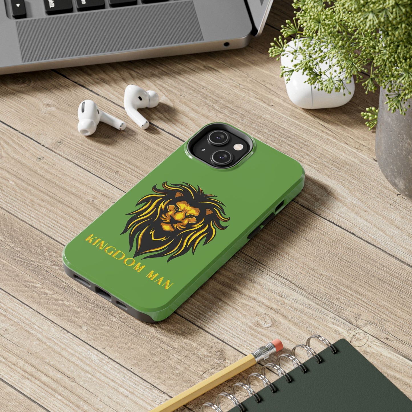 Kingdom Man (Gold Label) Tough Phone Case GREEN
