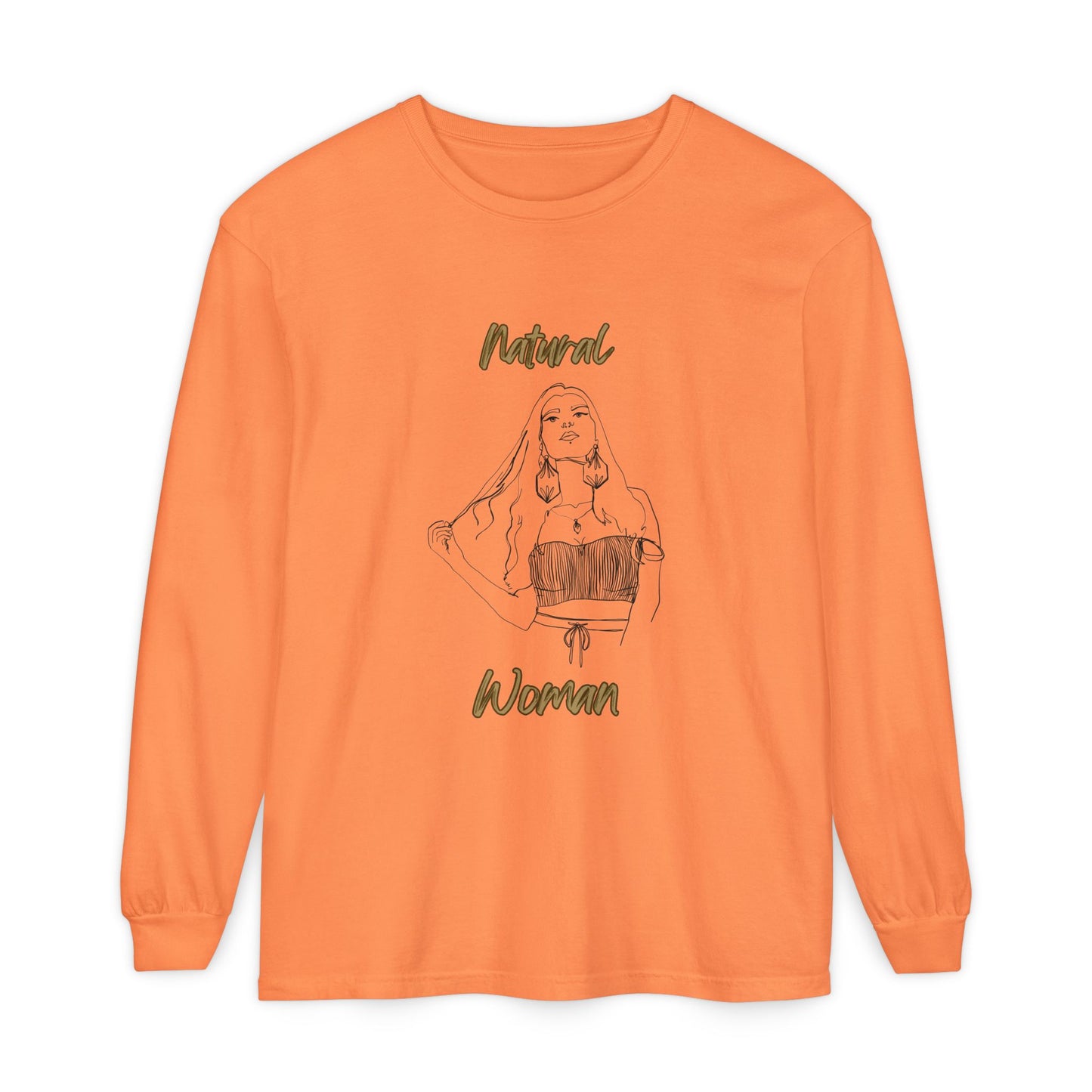 Natural Woman Thinking (BL) Long Sleeve T-Shirt