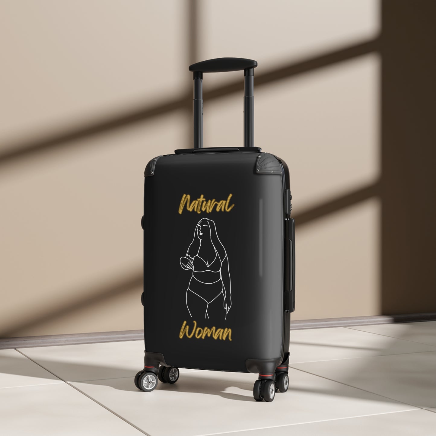 Natural Woman Full Beauty (WL) Suitcase BLACK