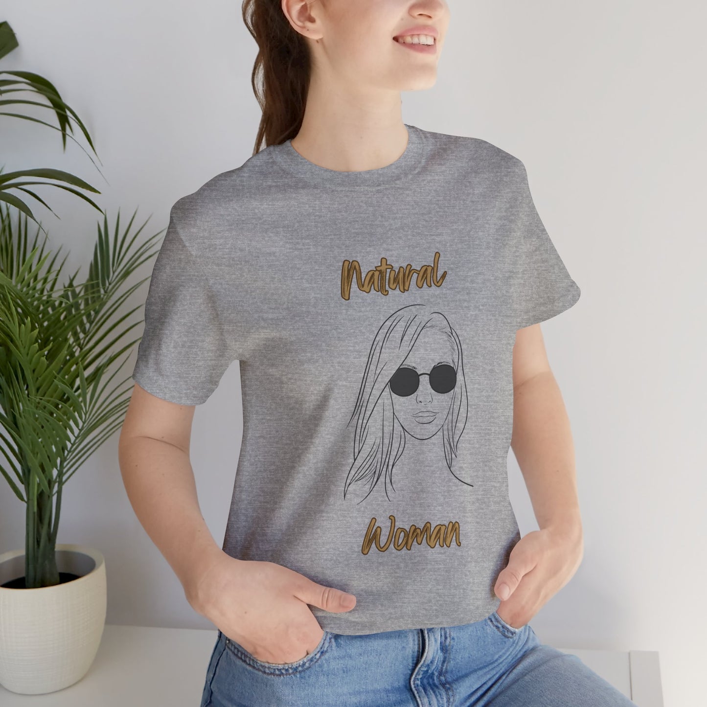 Natural Woman Shades (BL) Short Sleeve T-Shirt