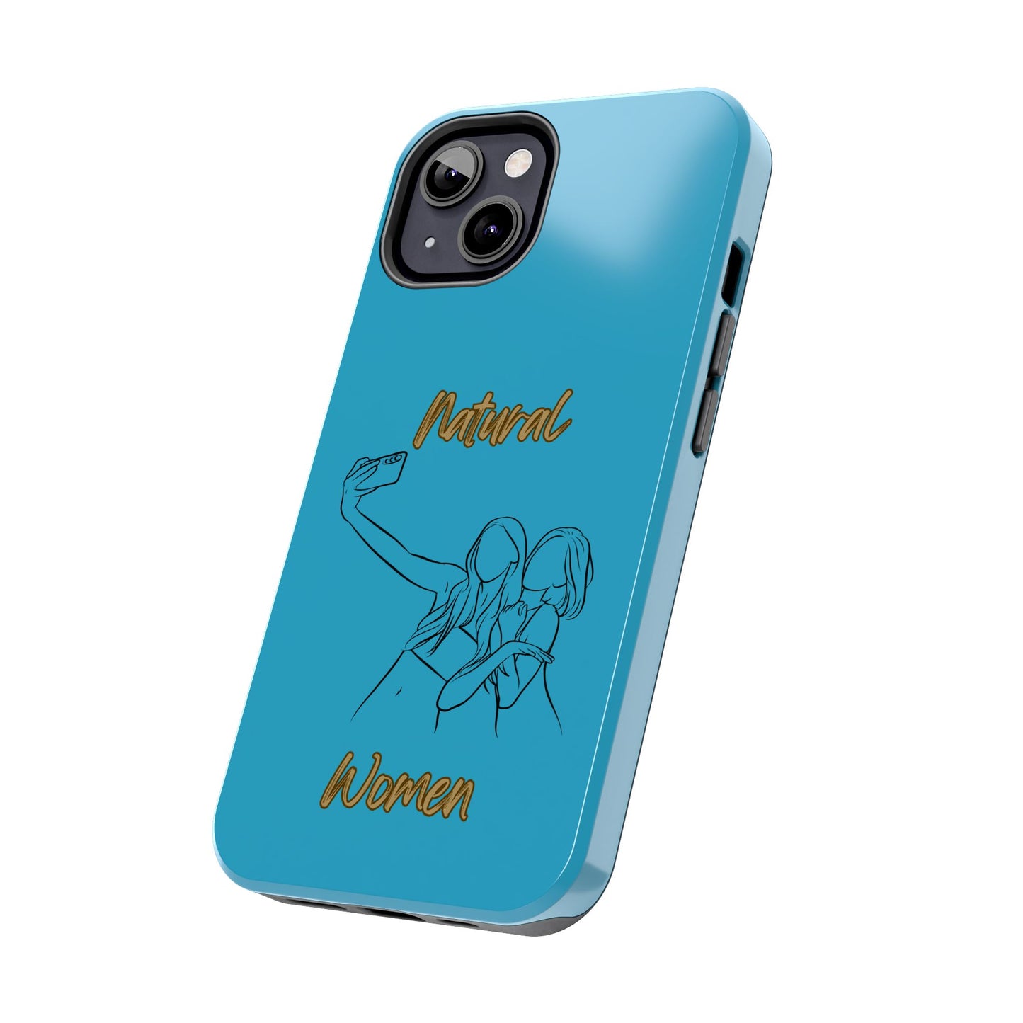 Natural Woman Friends Selfie (BL)Tough Phone Cases TURQOISE
