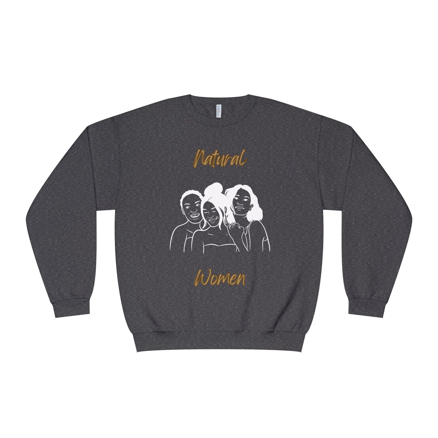 Natural Woman Laughing Friends (WL) Crewneck Sweatshirt