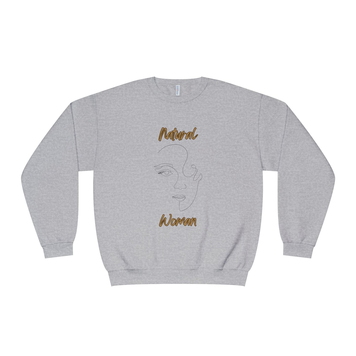 Natural Woman Looking (BL) Crewneck Sweatshirt