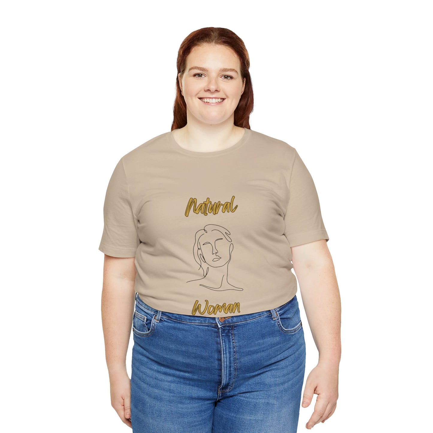 Natural Woman Hello (BL) Short Sleeve T-Shirt