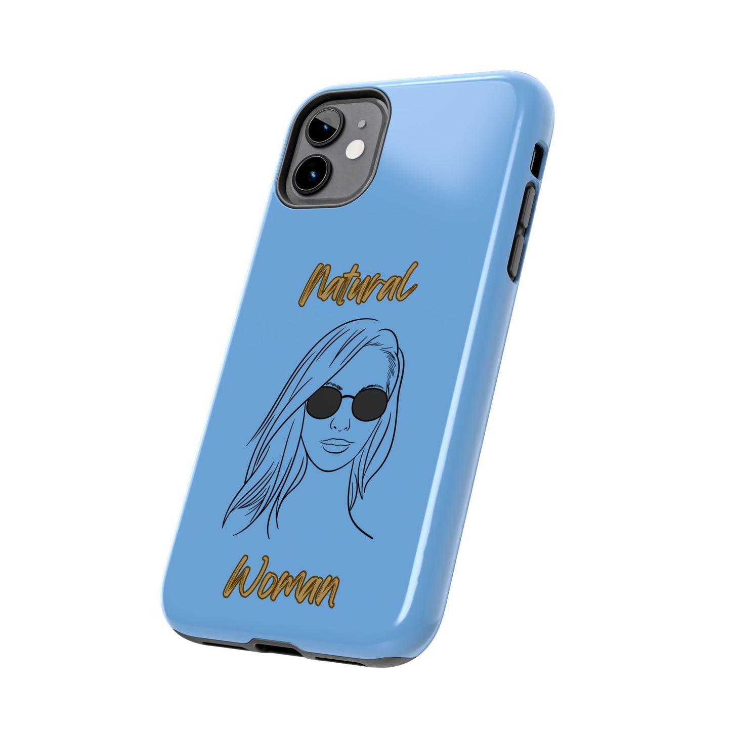 Natural Woman Shades (BL)Tough Phone Cases LIGHT BLUE