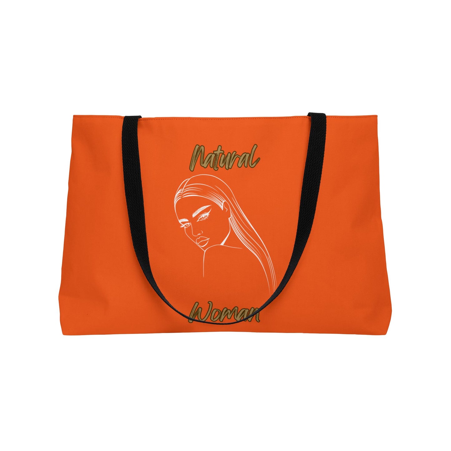 Natural Woman The Stare (WL) Weekender Tote Bag ORANGE