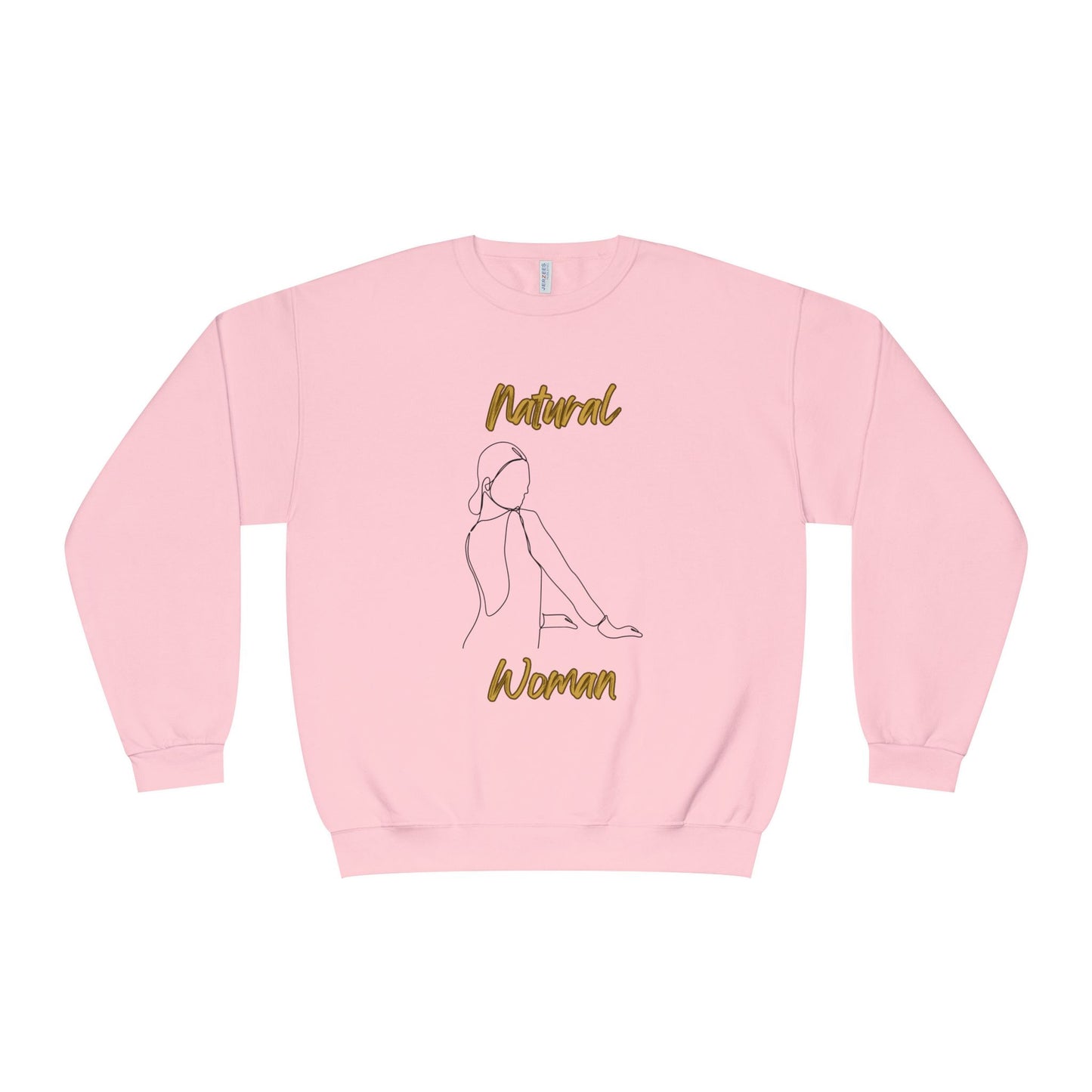 Natural Woman Hands Ready (BL) Crewneck Sweatshirt