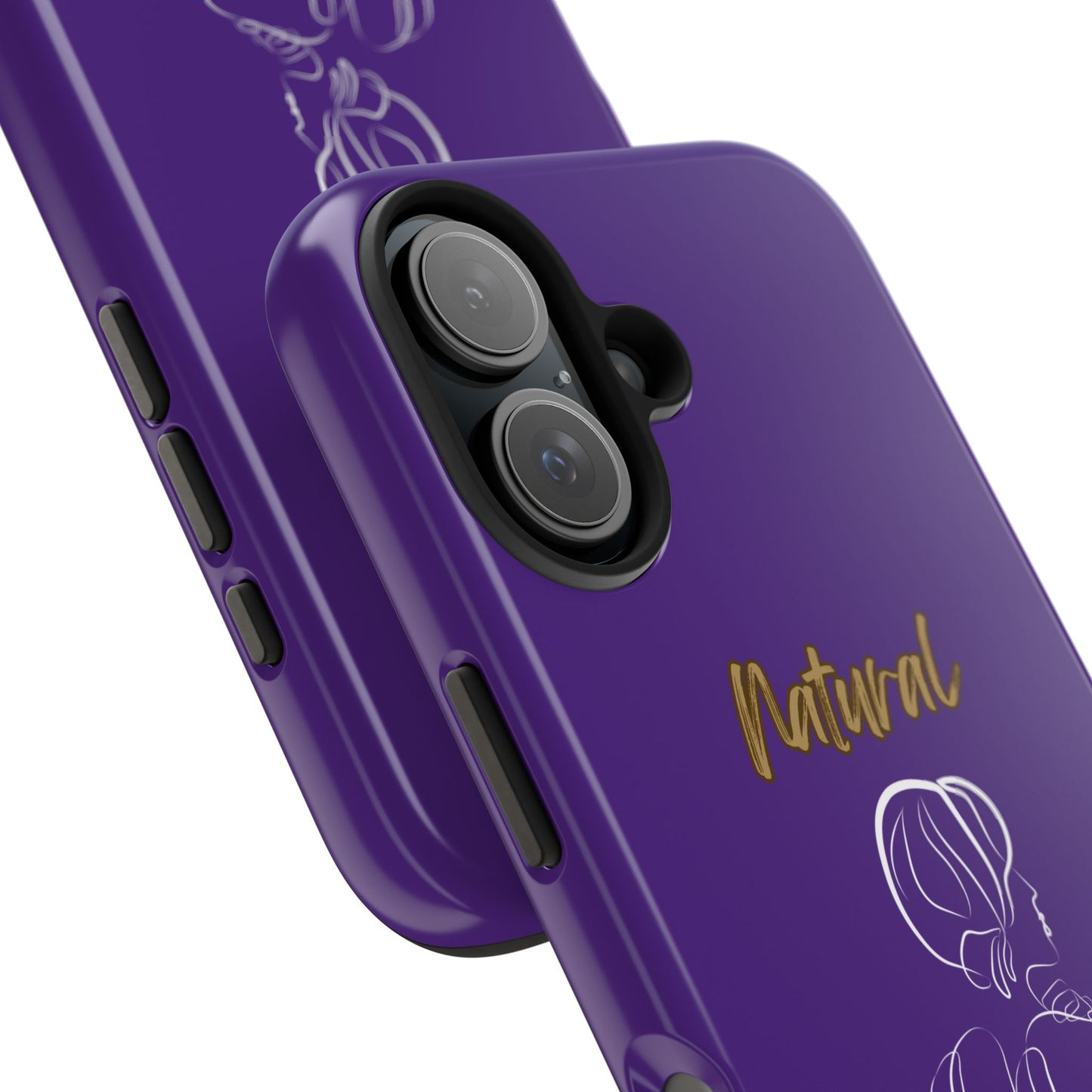 Natural Woman Back (WL)Tough Phone Cases PURPLE