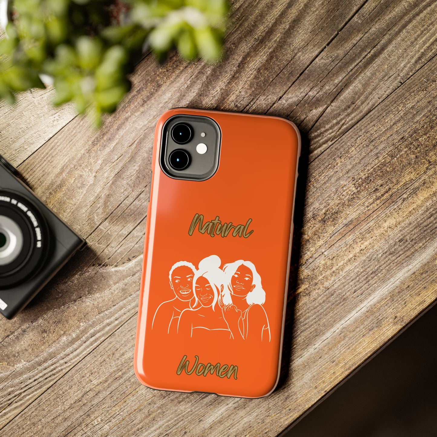 Natural Women Laughing Friends (WL)Tough Phone Cases ORANGE