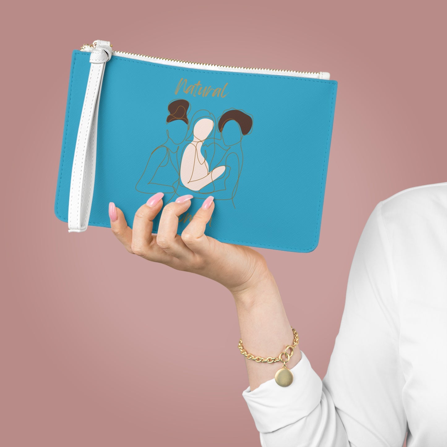 Natural Women Friends Clutch Bag TURQOISE