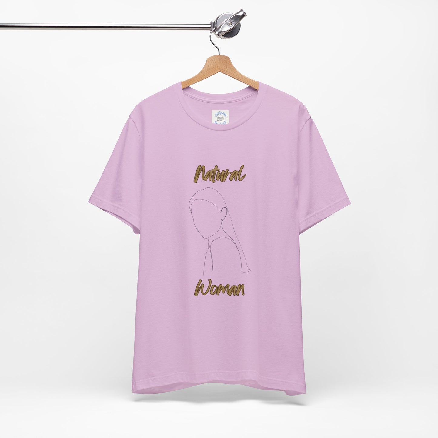 Natural Woman Tilted Look (BL) Short Sleeve T-Shirt