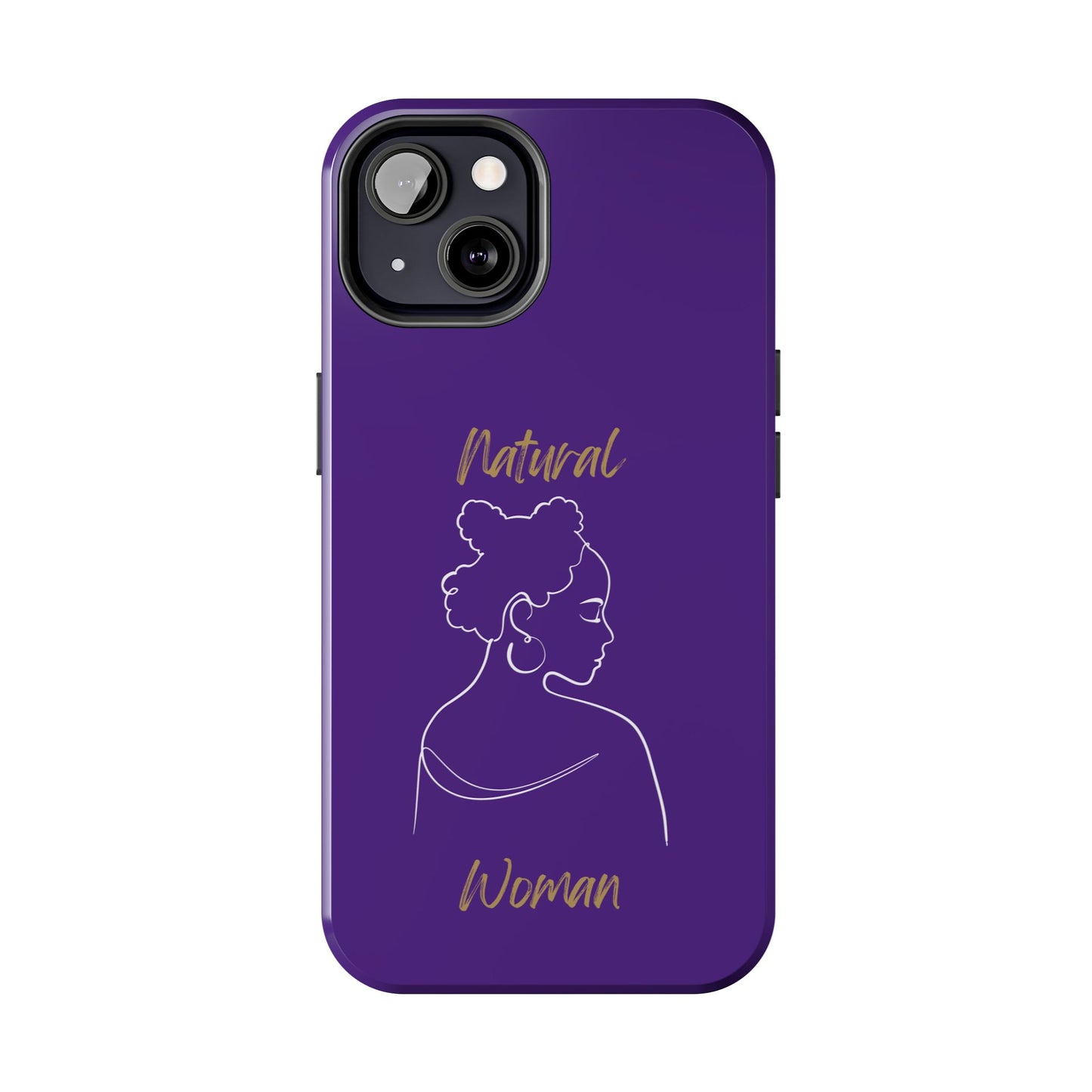 Natural Woman Twists (WL) Tough Phone Case PURPLE