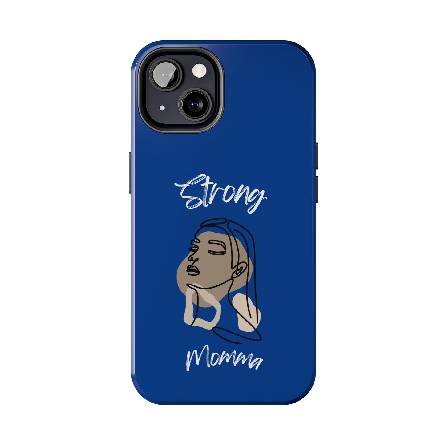 Strong Momma (WL) Tough Phone Cases DARK BLUE