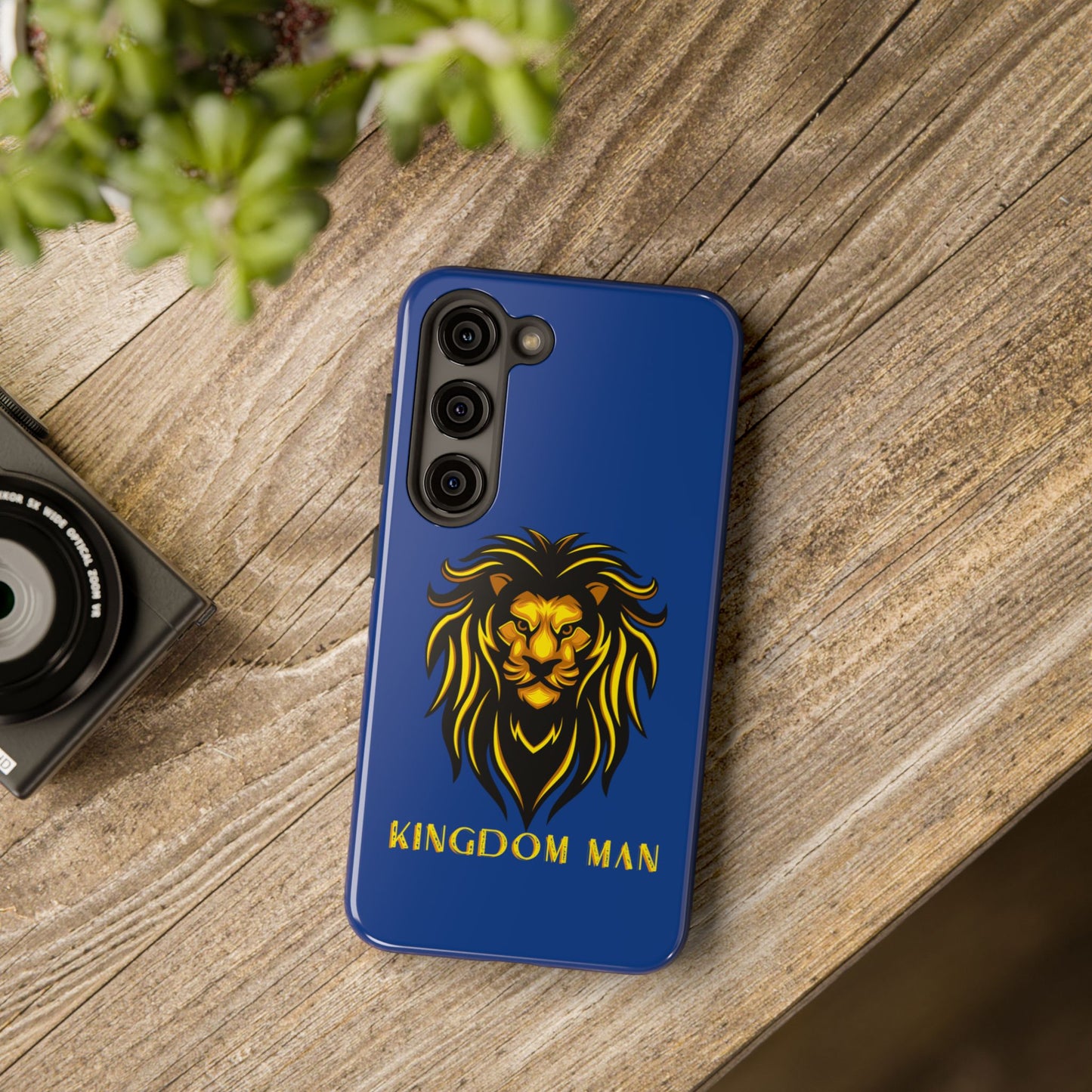 Kingdom Man (Gold Label) Tough Phone Case DARK BLUE