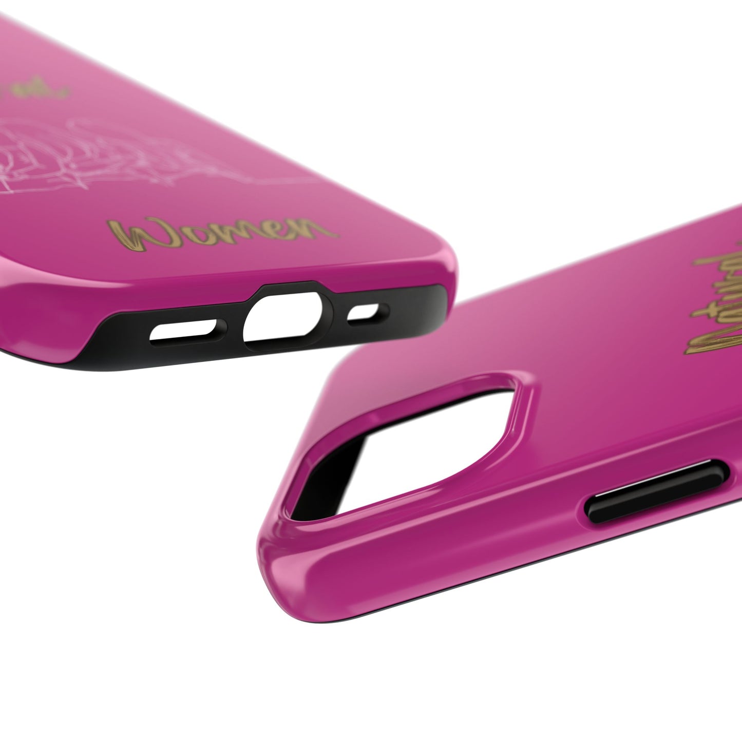Natural Woman Loving Friends (WL) Tough Phone Cases PINK