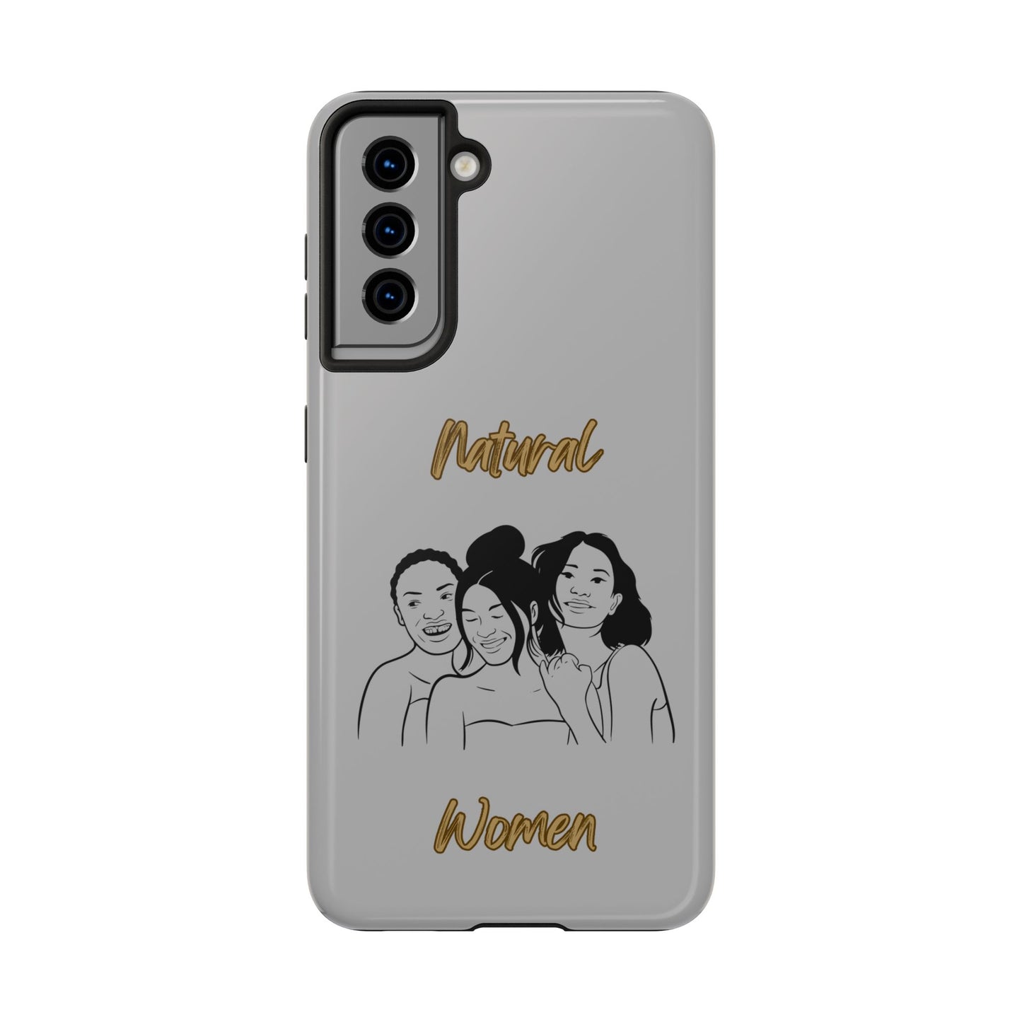 Natural Women Laughing Friends (BL)Tough Phone Cases LIGHT GREY