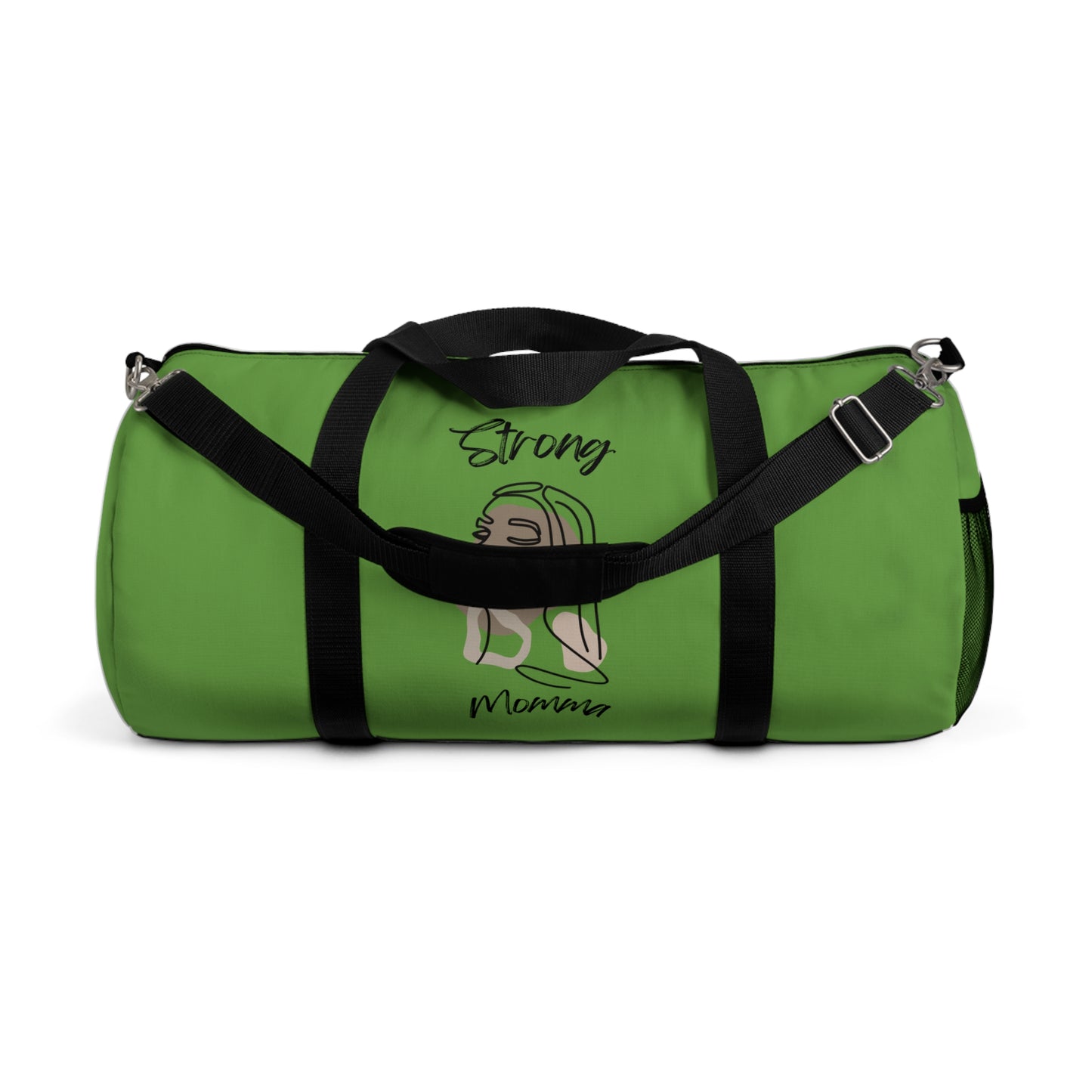 Strong Momma (BL) Duffel Bag GREEN