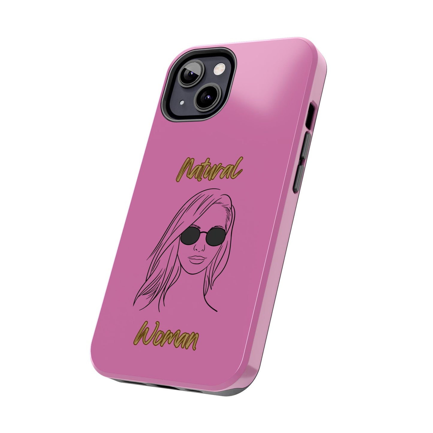 Natural Woman Shades (BL)Tough Phone Cases LIGHT PINK