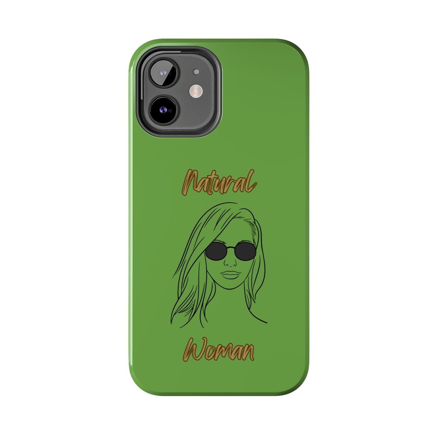 Natural Woman Shades (BL)Tough Phone Cases GREEN