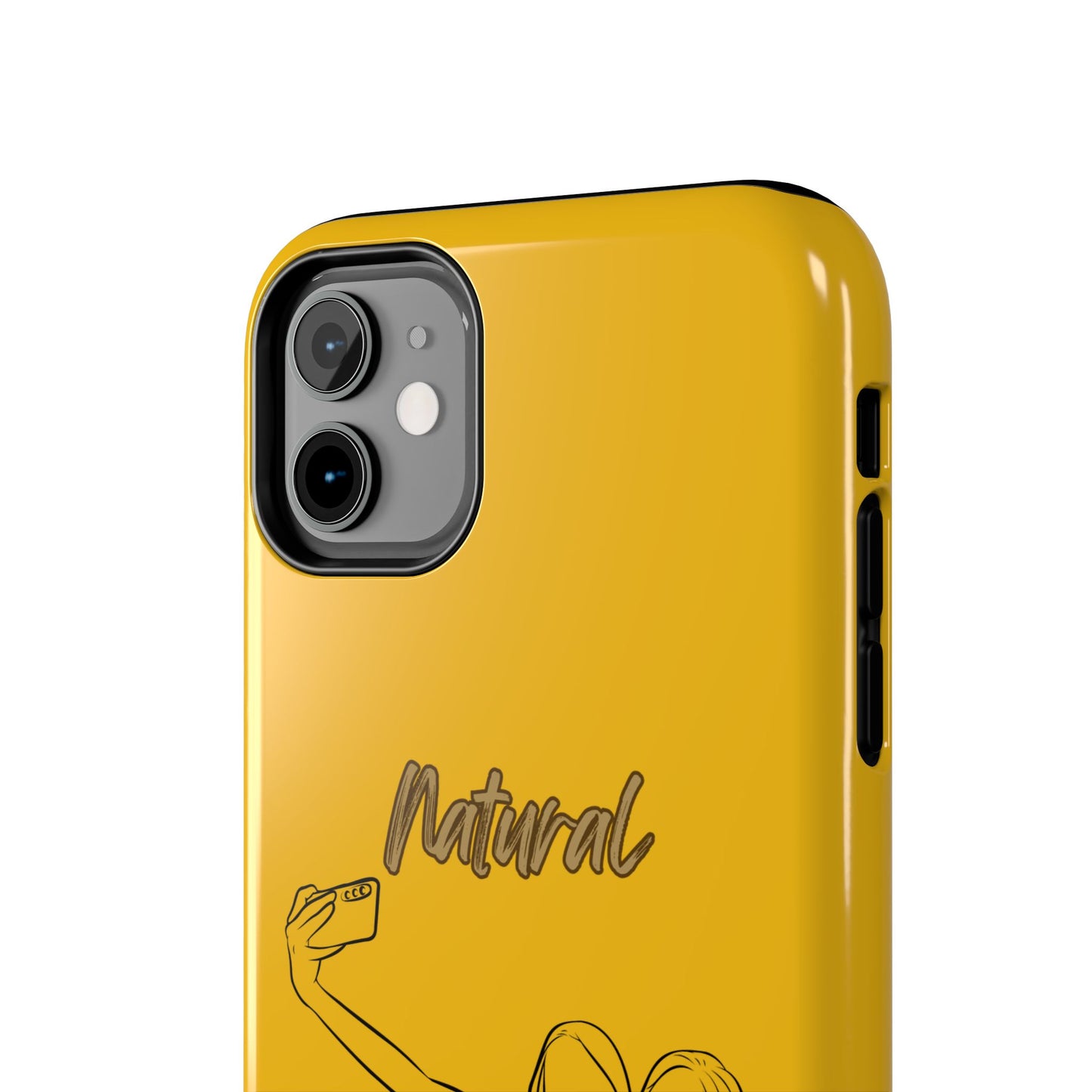 Natural Woman Friends Selfie (BL)Tough Phone Cases YELLOW