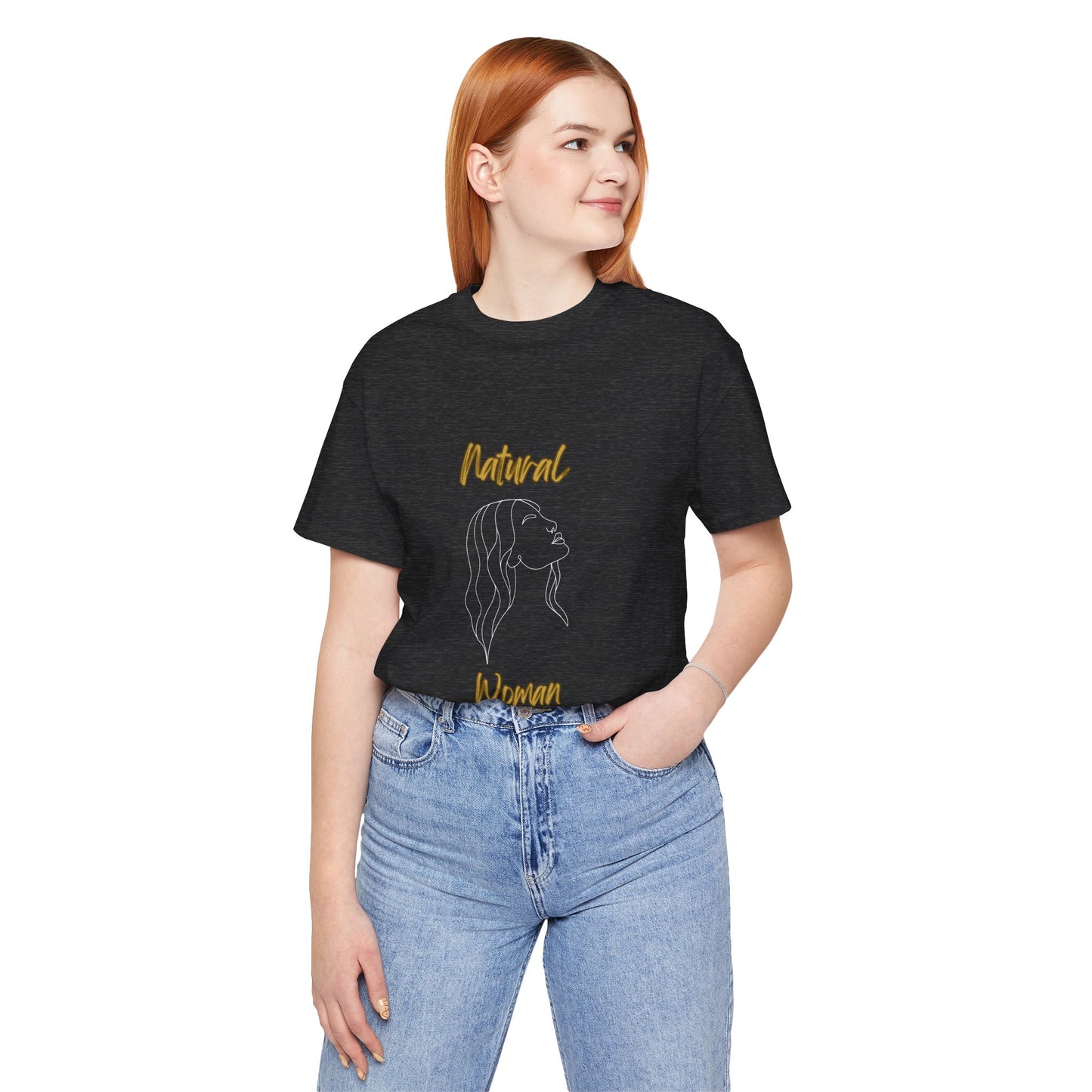 Natural Woman Breeze on Face (WL) Short Sleeve T-Shirt