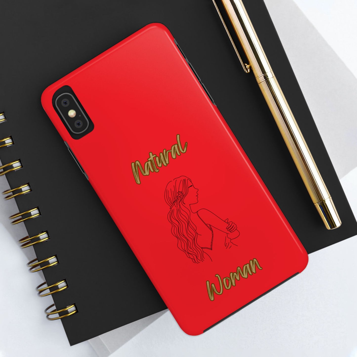 Natural Woman Young Woman (BL)Tough Phone Cases RED