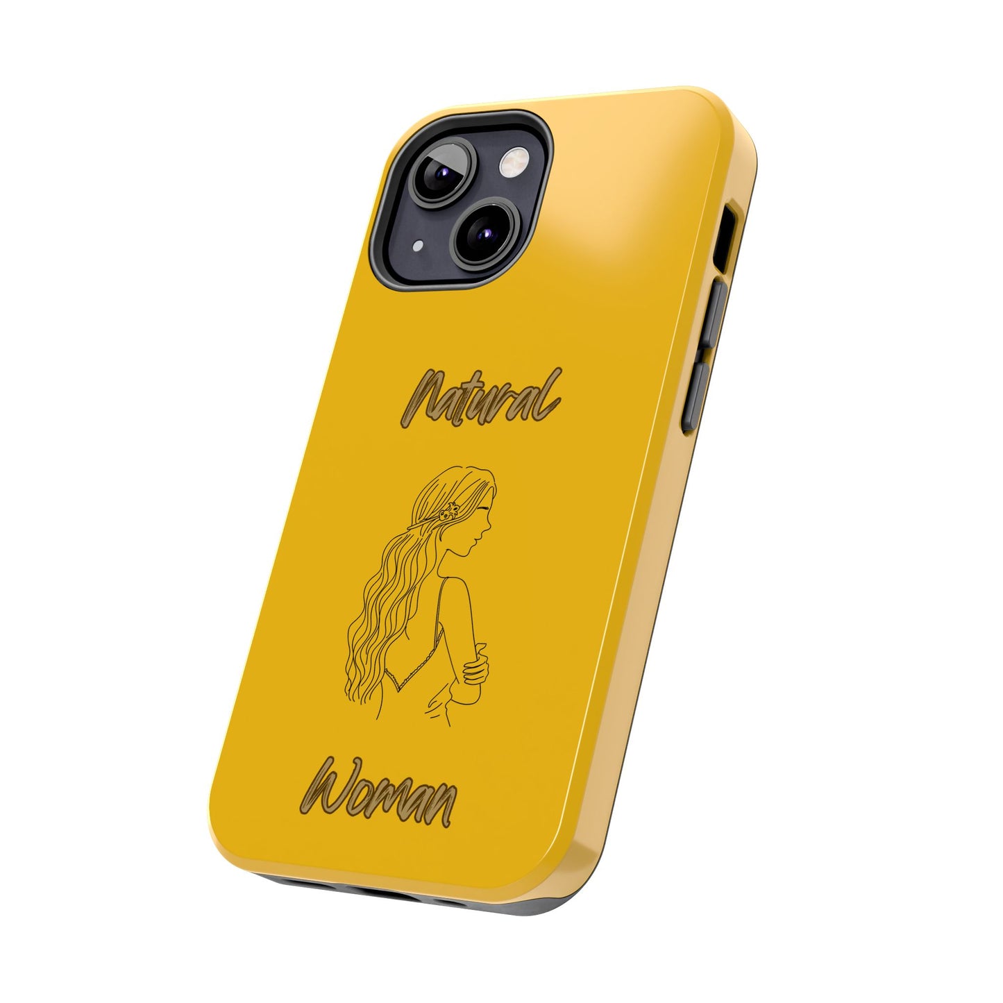 Natural Woman Young Woman (BL)Tough Phone Cases YELLOW