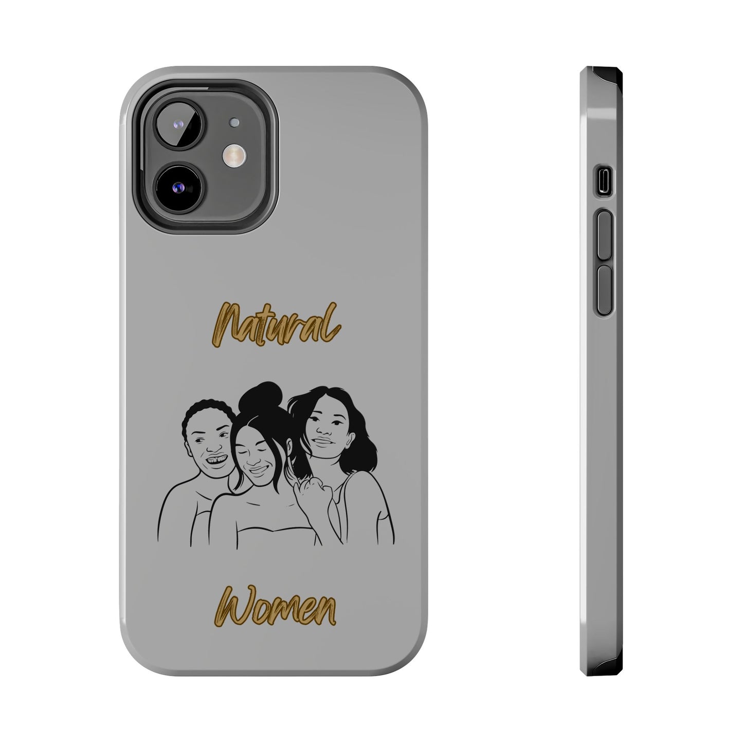 Natural Women Laughing Friends (BL)Tough Phone Cases LIGHT GREY