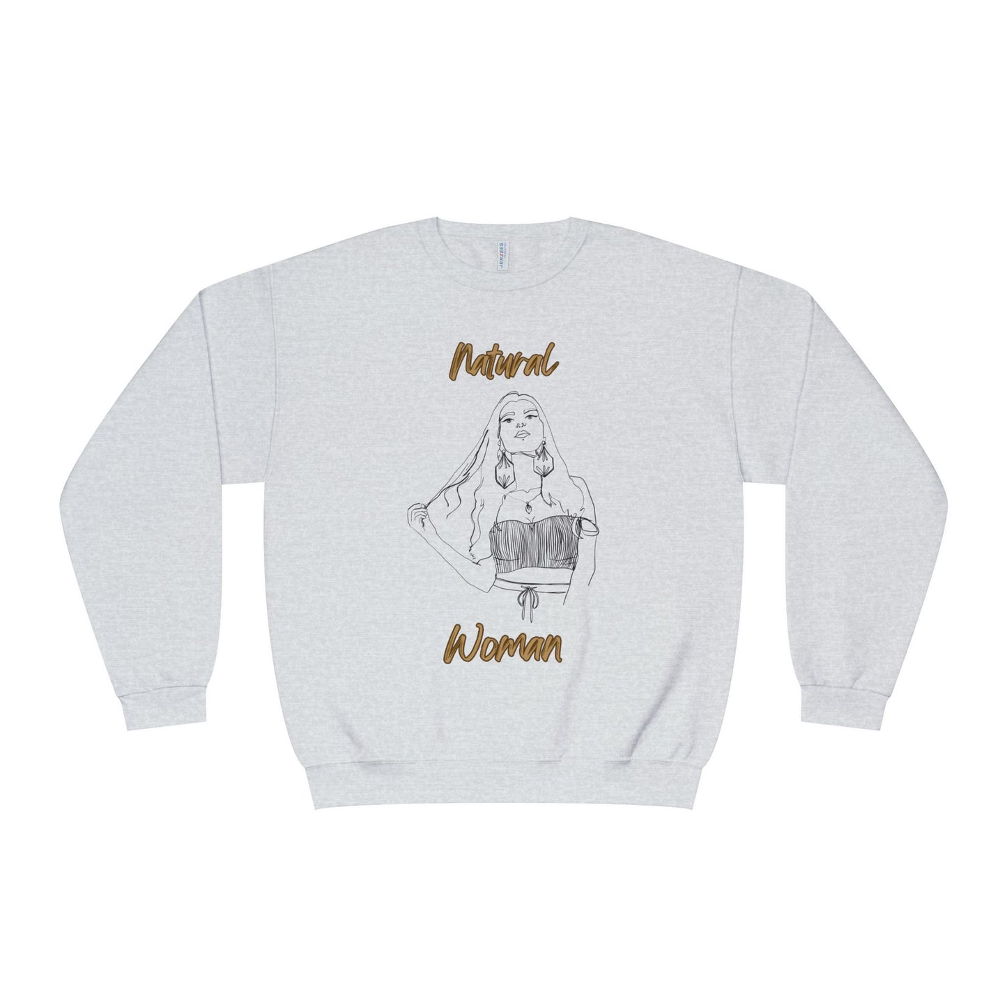 Natural Woman Thinking (BL) Crewneck Sweatshirt