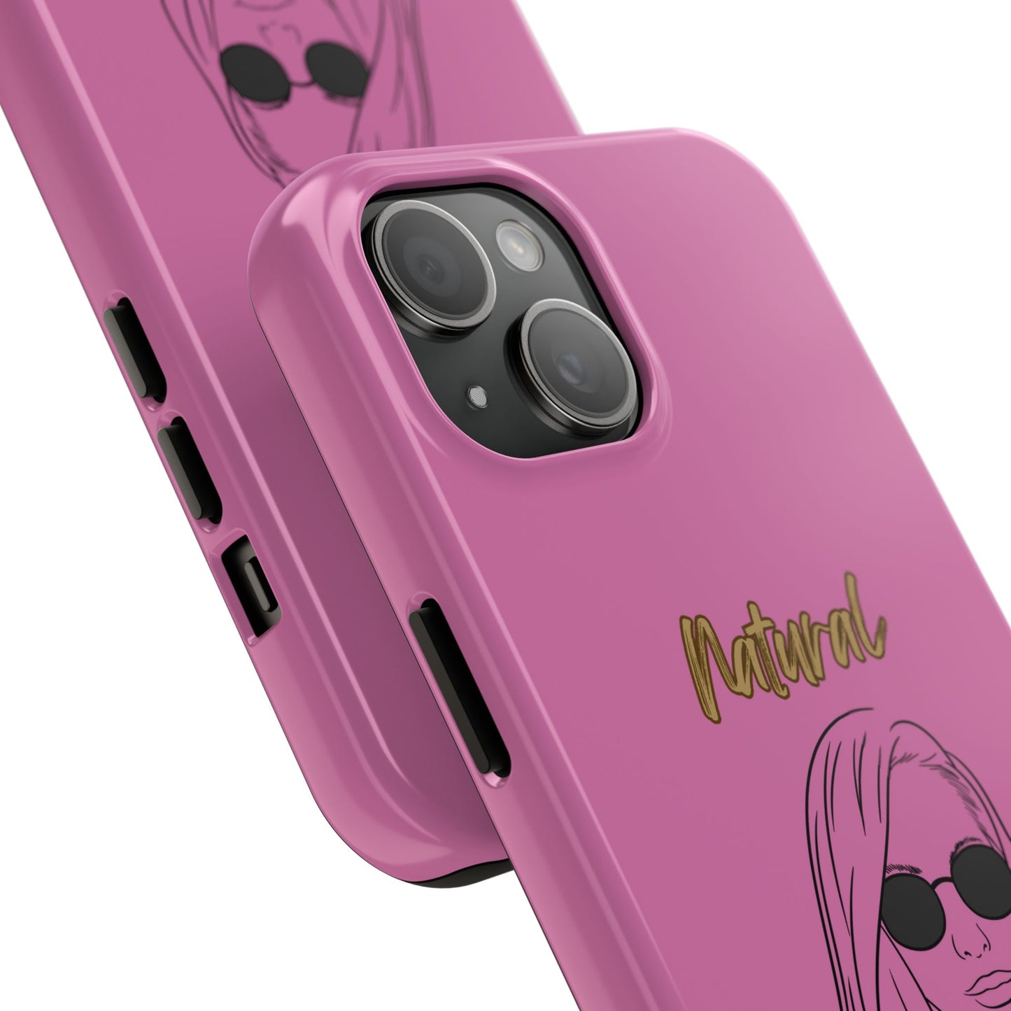 Natural Woman Shades (BL)Tough Phone Cases LIGHT PINK