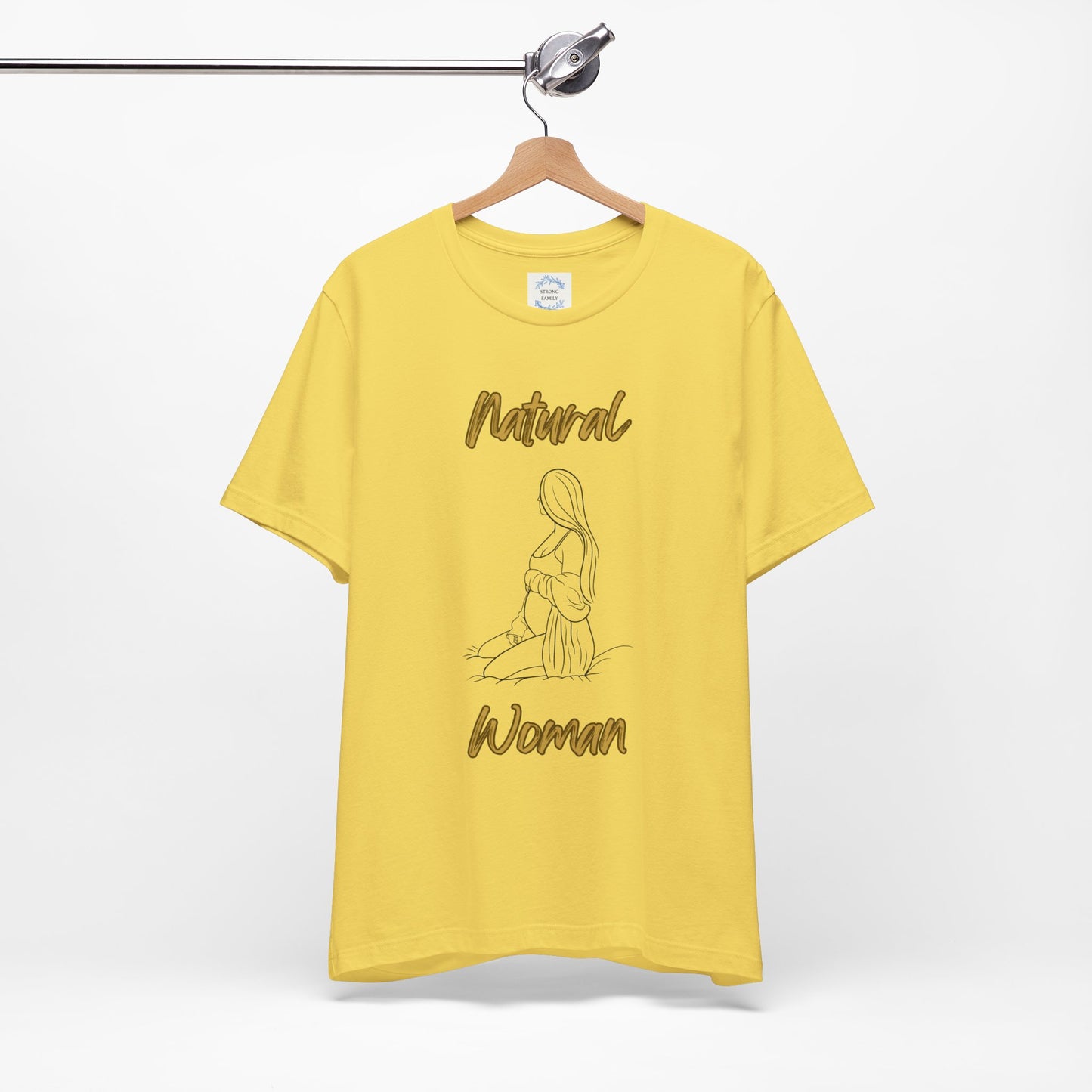 Natural Woman Expecting (BL) Short Sleeve T-Shirt