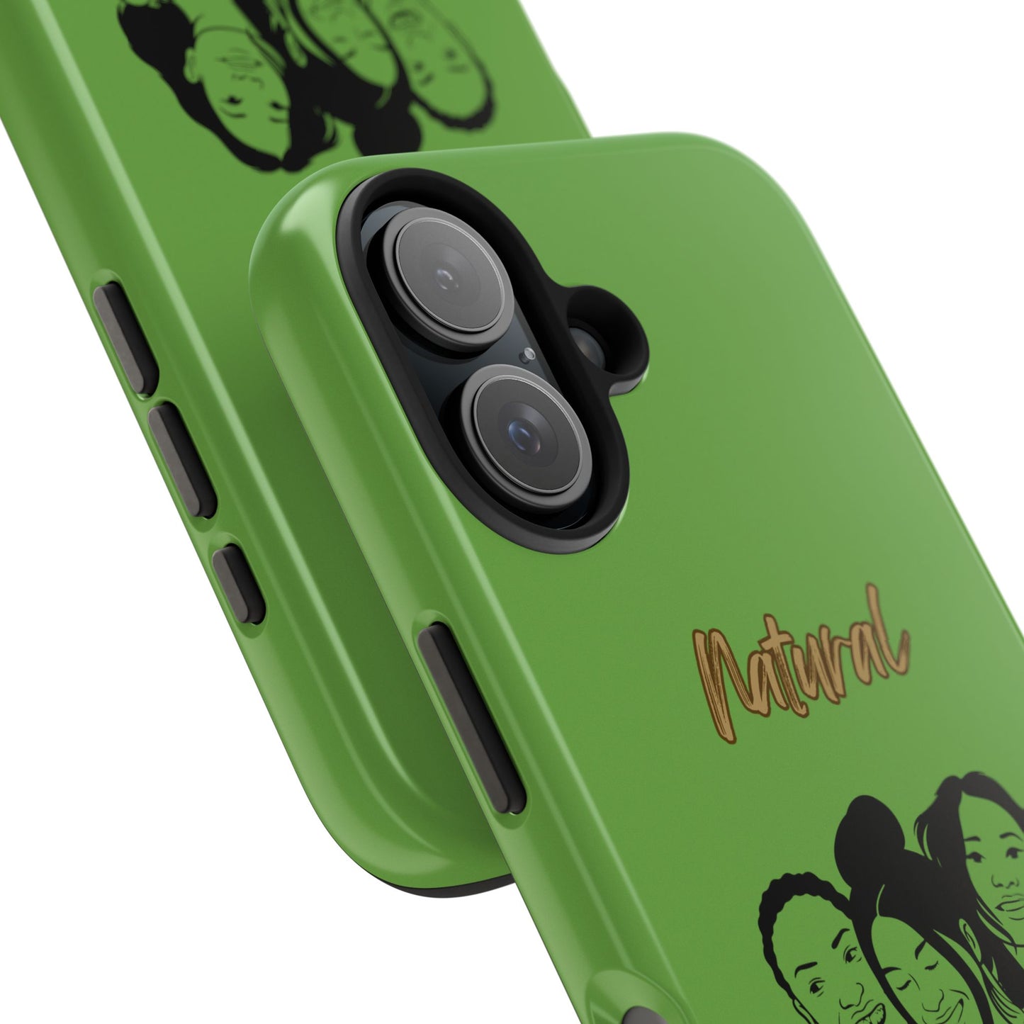 Natural Women Laughing Friends (BL)Tough Phone Cases GREEN