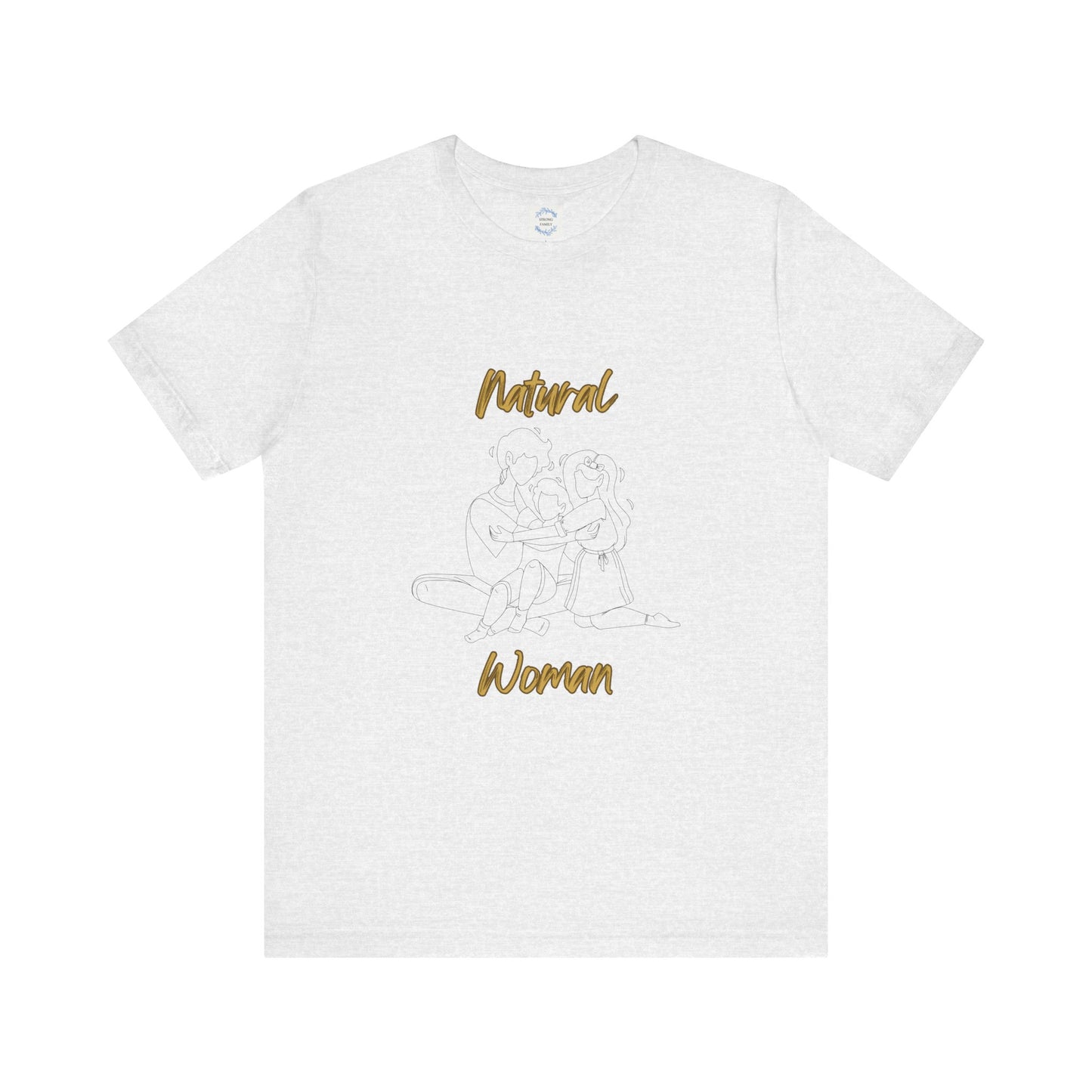Natural Woman Bear Hugs (BL) Short Sleeve T-Shirt