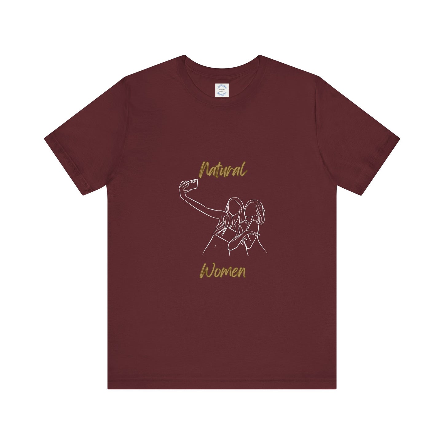 Natural Women Friends Selfie (WL) Short Sleeve T-Shirt