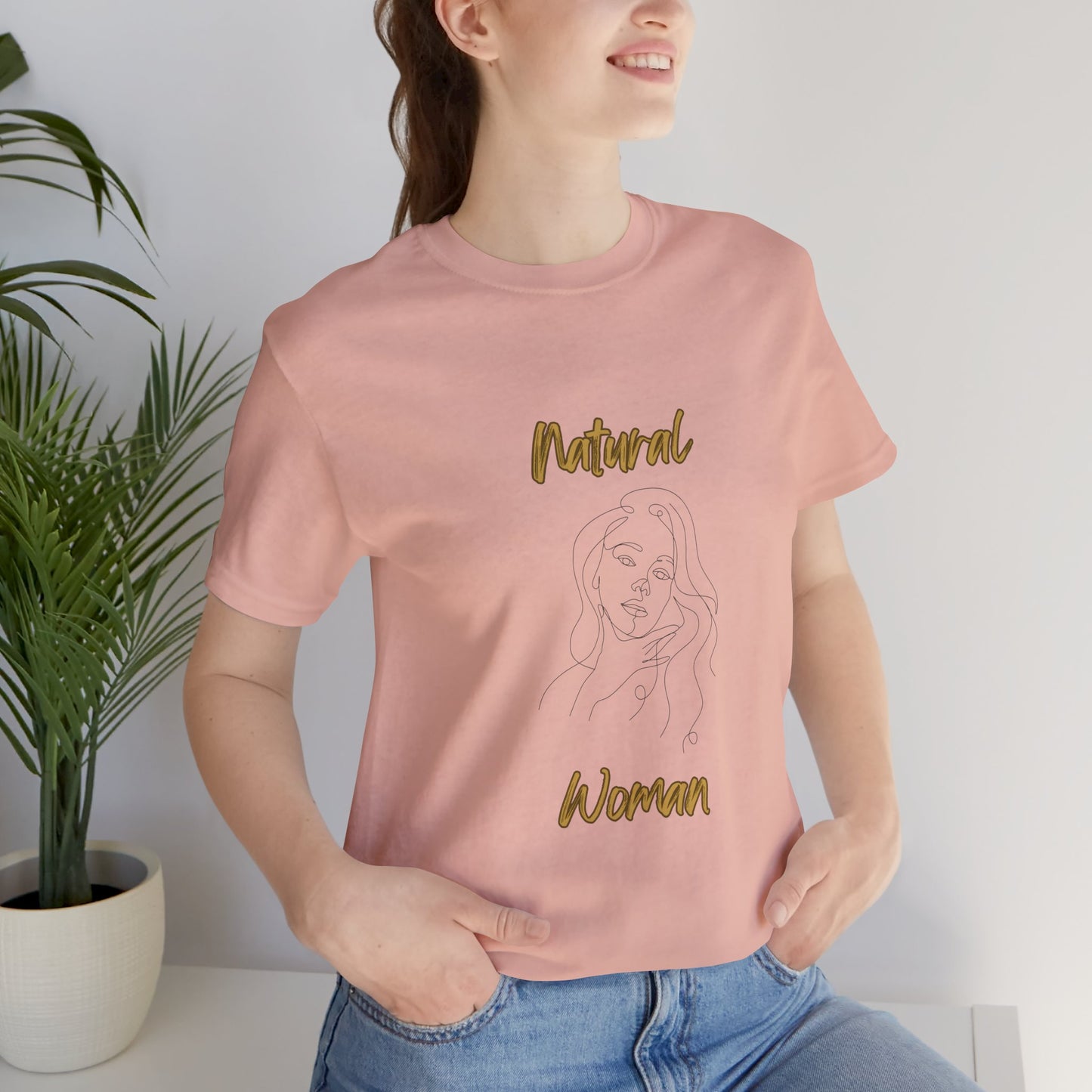 Natural Woman Hola (BL) Short Sleeve T-Shirt