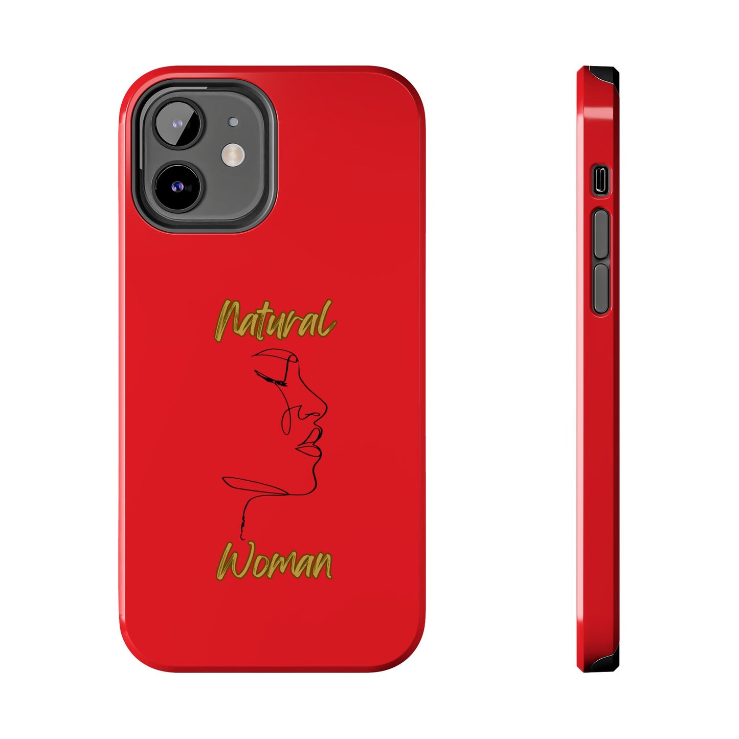 Natural Woman Timeless (BL)Tough Phone Cases RED