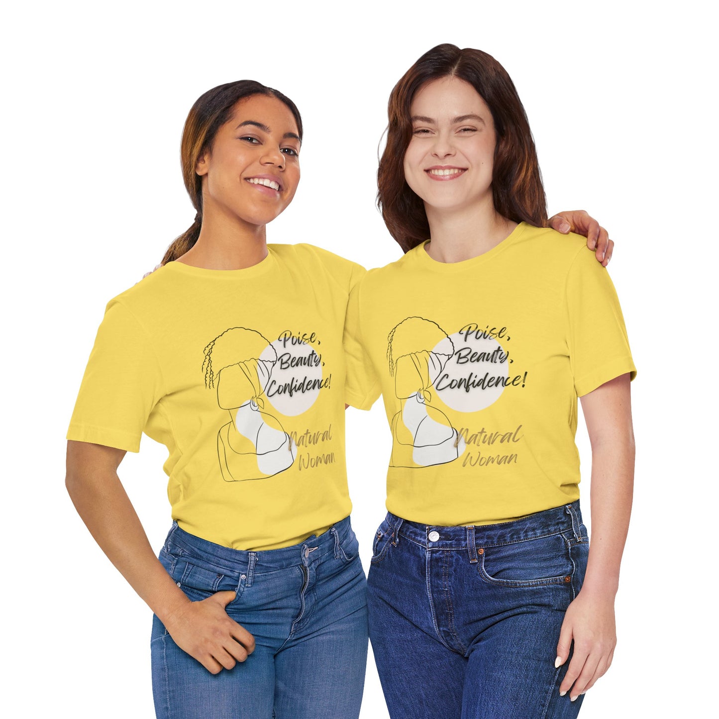 Natural Woman Puff (BL) Short Sleeve T-Shirt