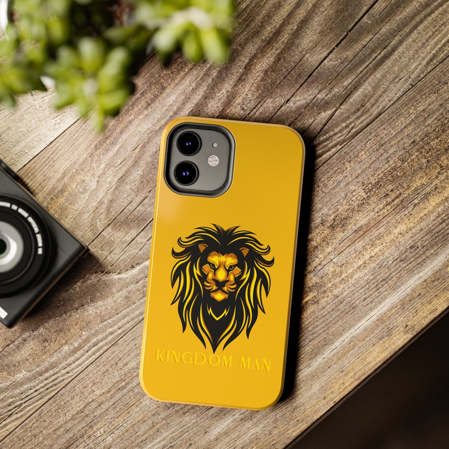Kingdom Man (Gold Label) Tough Phone Case YELLOW