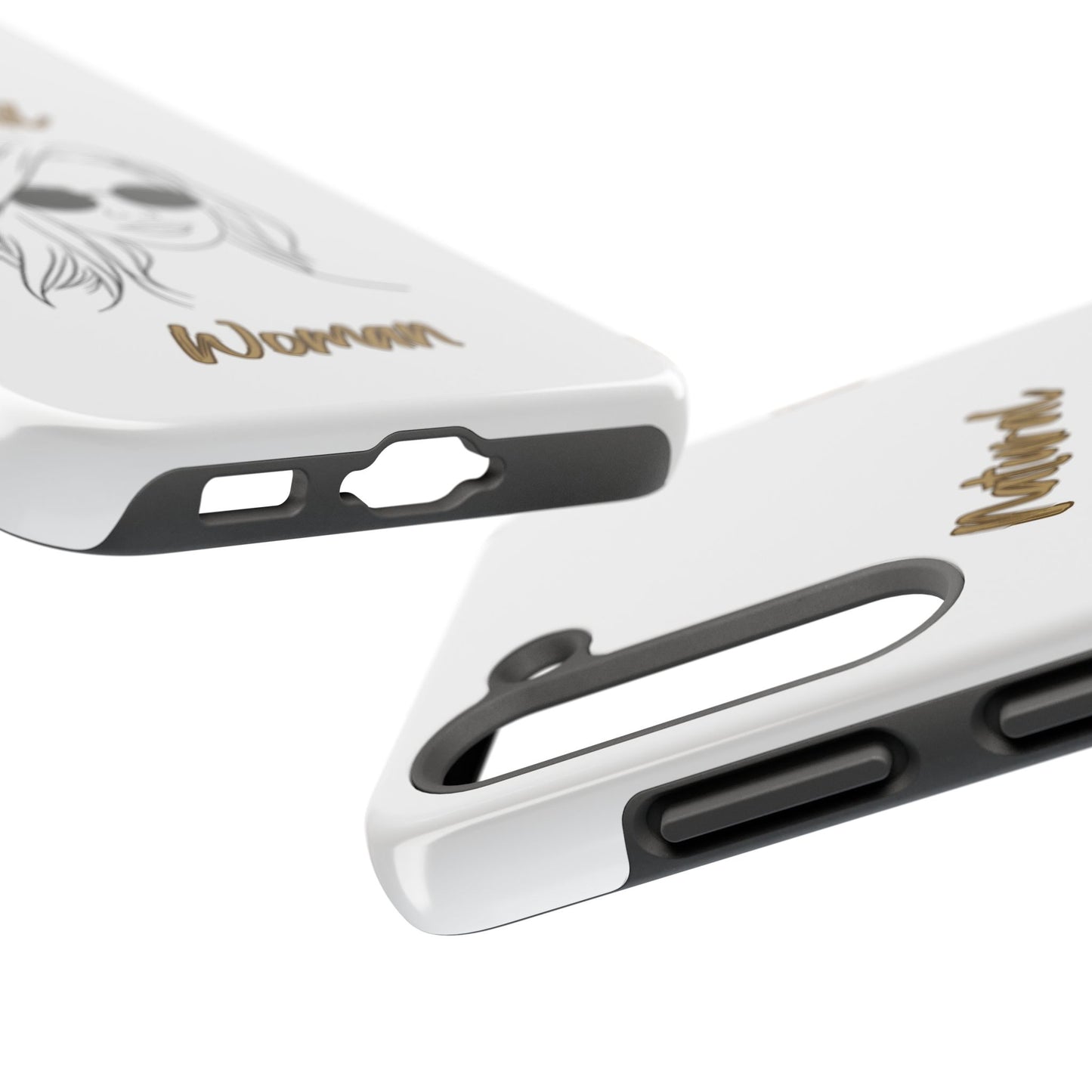 Natural Woman Shades (BL)Tough Phone Cases WHITE